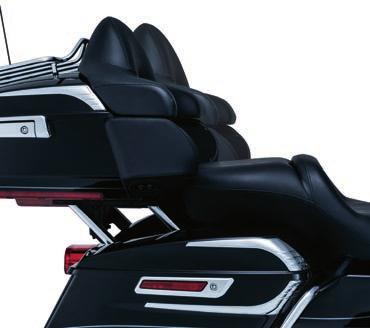 99 Fits: Late 00-13 Electra Glides, Road Glides, Road Kings & Street Glides (including '09-'13 CVo Models) with Rigid Mounted Tour-Pak and 97-13 Electra Glides, Road
