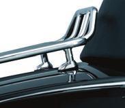Tie-down points at each corner make securing your load a snap. Constructed of gleaming chrome tubular steel.