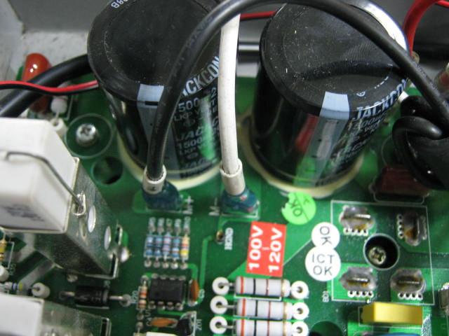 Place probes on M+M- connectors on the drive board. 2. Press the SPEED< > key.