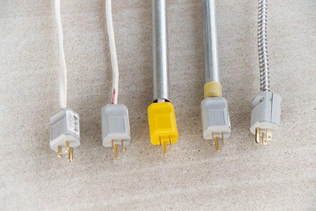 Choosing Household Wiring for Low EMF from left to right: ROMEX 12/2, ROMEX 12/3, EMT conduit, IMC conduit, MC 12/2 Modern buildings have electrical wiring in all walls, and often in ceilings and
