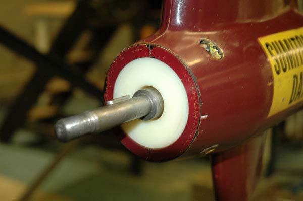 Pod mounting on the K&R H33 Dynamometer Pod introduced to modify the propeller wake