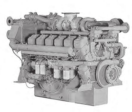 Propulsion - IMO Tier I / non emission High speed - Engine S12A2-MPTK 6-cylinder, 4-cycle, water cooled diesel engine, wih