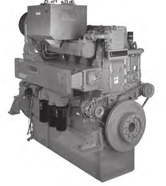 Propulsion - IMO Tier II / CCNR-2 / EU-3A High speed - Engine S6R-(Z3)MPTAW 6-cylinder, 4-cycle, water cooled diesel engine, wih direct-injection,