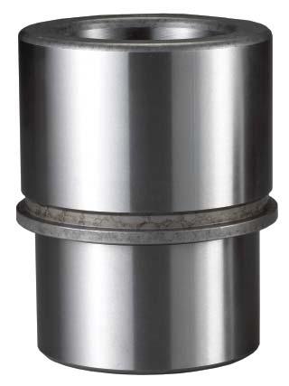 Ball-Bearing Bushings Tap Fit Metric Demountable shoulder bushings offer all the advantages of straight sleeve bushings and combine them with the convenience of easy assembly and disassembly.