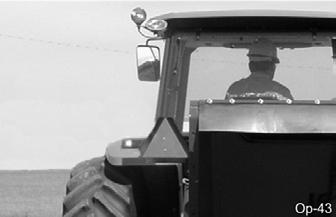 OPERATION 10.2 Transporting on Public Roadways Extreme caution should be used when transporting the tractor and mower on public roadways.