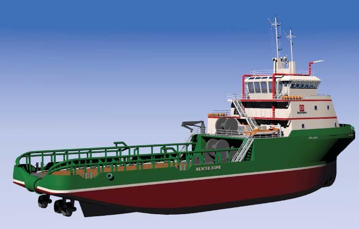 GPA 254L AHTS 54 Vessels for Bourbon Offshore In 2008, the first of 54