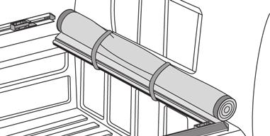 Once the rails are on the bed, align the front edge of each Side Rail, with the inside edge of the front bulkhead.