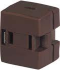 5mm) 10 125 1-15 Cord End Triple Outlet 18-2 SPT-1 Brown 2603B (Table Tap) hite 2603 10 125 1-15 Cord End Outlet, 18-2 SPT-1, Brown 2607B Polarized 18-2