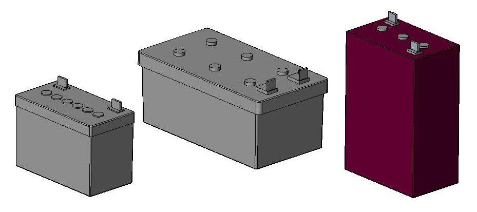 Two Seas Metalwork s Battery Enclosures and Battery Racks are designed to hold batteries of different sizes included in the table below: please note that specifications are approximate and for