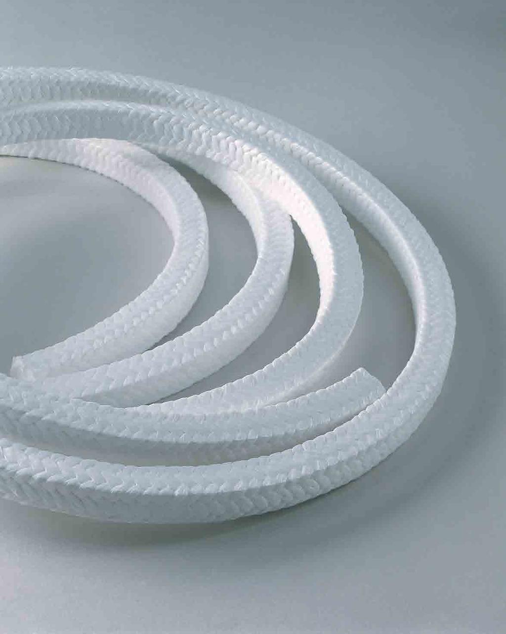 Packing and Gasket Product Catalog VALVE PACKING 1724 High Quality, Interbraided PTFE Valve Packing Chesterton 1724 is a unique PTFE valve packing material specially treated with protective