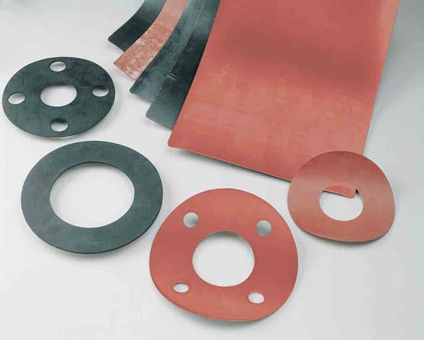 Gaskets GASKETS RUBBER SHEET GASKETS 100 Red Rubber Sheet Gasket Chesterton 100 is a quality styrene butadiene rubber sheet compounded to remain soft and pliable with smooth surfaces.