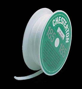 Packing and Gasket Product Catalog GASKETS PTFE GASKETS 185 Expanded Form-In-Place PTFE Spooled Joint Sealant Chesterton 185 Expanded Form-In-Place Spooled Joint Sealant is 100% virgin PTFE with