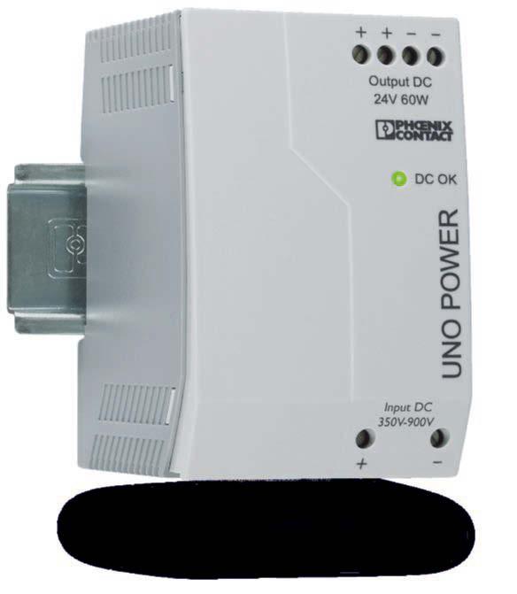 DC/DC converters UNO DC/DC converters Supply your control cabinet directly from the photovoltaic system with the DC/DC converters from the UNO POWER range.