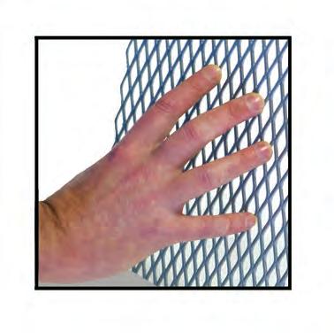 AMERICA'S LEADER IN QUALITY, SERVICE & INNOVATION SAFEMESH 8 THE INDUSTRY S STRONGEST AND SAFEST EXPANDED METAL STRENGTH: 8% more steel ensures a stronger more rigid unit than / mesh SAFETY /2 mesh