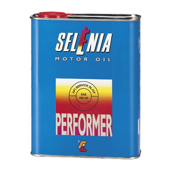 SELENIA PERFORMER 5W-40 Synthetic-based oil with a viscosity index that warrants the utmost protection of the engine in the most varied weather conditions, even with decided changes in the