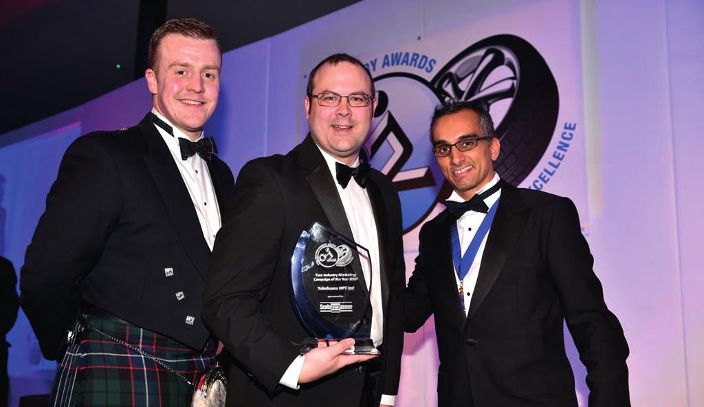 NTDA TYRE INDUSTRY AWARDS 2017 NTDA TYRE INDUSTRY AWARDS 2017 Industry Marketing Campaign of the Year Award WINNER 2017 From left to right: Chris Mattocks Sales and Marketing Manager of sponsor Scots