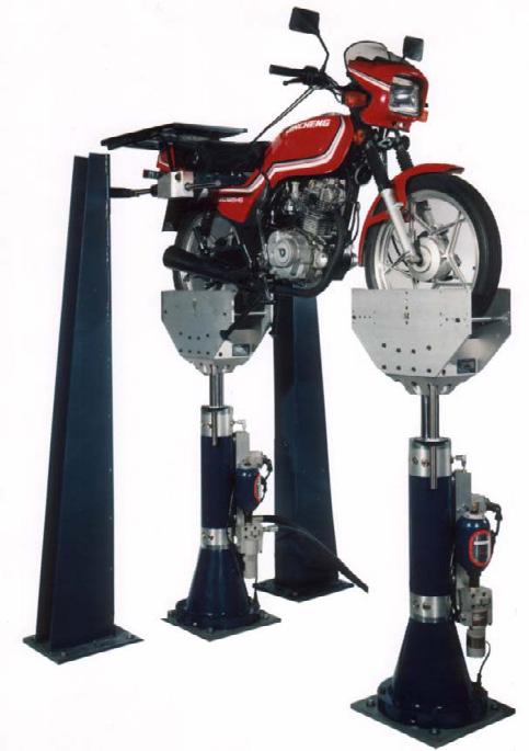 System Features The test system incorporates two heavy duty servohydraulic actuators/ servovalves. These actuators are fatigue rated to 10kN, 210Bar/3000 PSI operation.