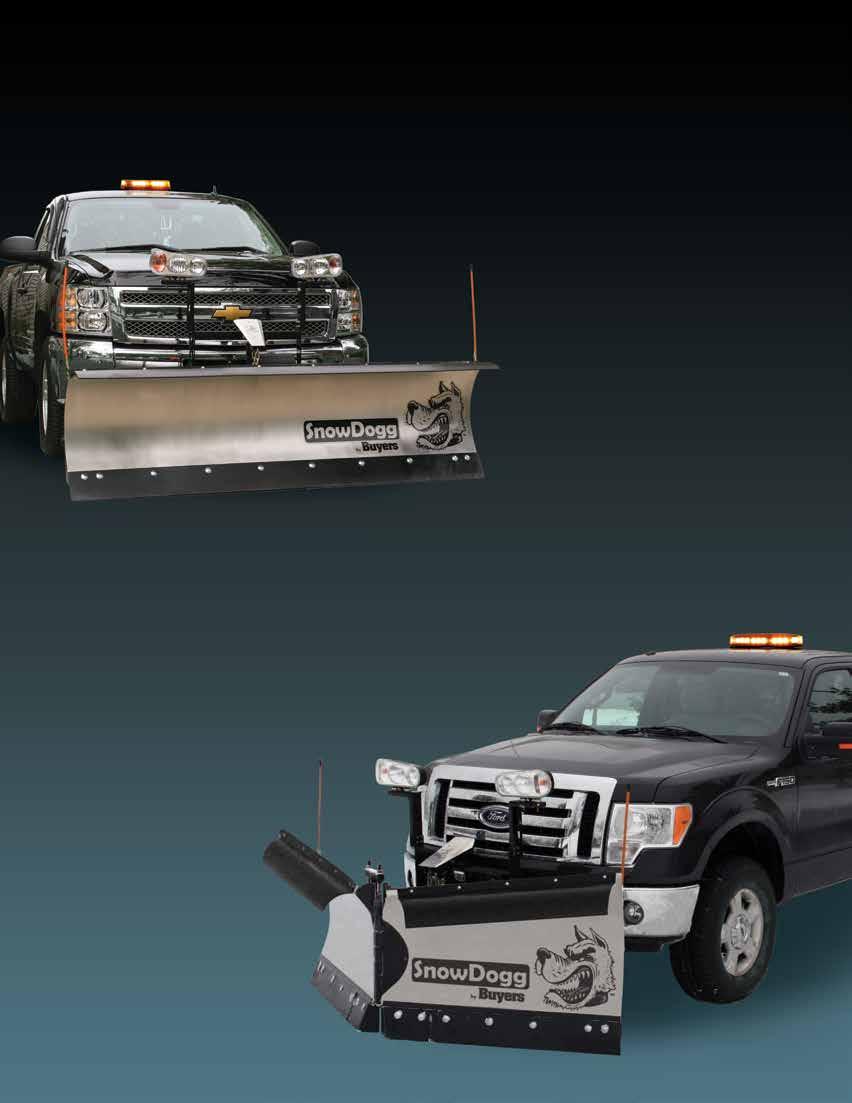 Typical Application: 1/2-Ton, 3/4 -Ton, Light-Duty Trucks, & SUV's FEATURES Medium duty plow Half the weight of EX plows Most trucks without OEM plow prep packages, lig hter duty trucks, and SUV's