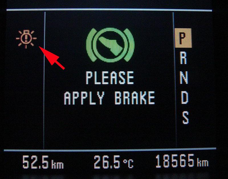 General Breakdowns æ Recognizing the start of a breakdown is important æ The instrument panel provides critical information Watch lights and gauges that indicate: High