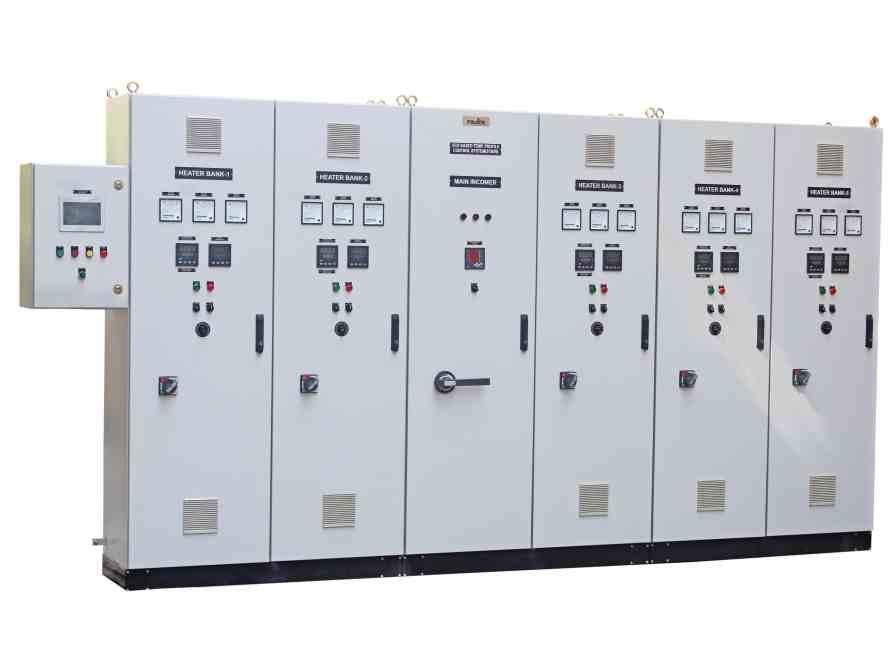 annealing furnace 10-zone, single-phase SCR heating control panel