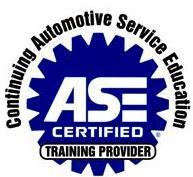 ASE Certified Training To see our curriculum of ASE-Certified continuing education