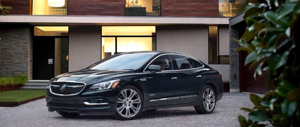 AVENIR THE HIGHEST EXPRESSION OF BUICK LUXURY LaCrosse Avenir is the ultimate way to experience Buick luxury.