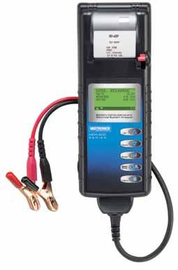 MDX-600 Series Battery & Electrical System Analyzer Battery Conductance and Electrical System Analyzer The MDX-600 series combines industry standard conductance technology for battery testing with