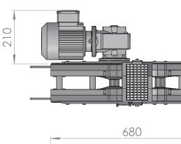 55L FLCDI-DD-A150-0L The Combine Direct End Drive Unit is