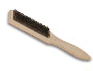 File Card Brush For cleaning wood and metal files Removes embedded filings far more effectively than an ordinary wire brush The