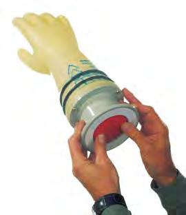 Electrical Safety Gloves Fully insulating gloves each test stamped for working voltages ranging from 500V up to 36,000V manufactured