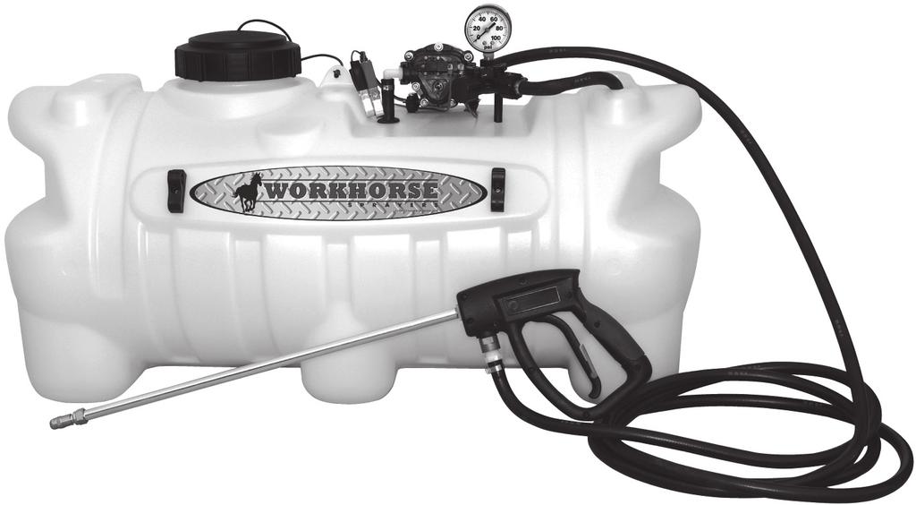 WORKHORSE S P R A Y E R S Assembly / Operation Instructions / Parts by PSE, a Division of Green Leaf, Inc & GALLON SPOT SPRAYER MODELS #LGESS, LGEDS, LGSSS & LGDSS #LGESS, LGEDS, LGSSS & LGDSS GALLON