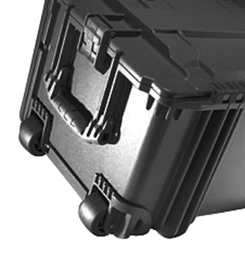 0450 Features Graduated Deflector Ribs The Pelican tool Case uses Heavy duty ribs to