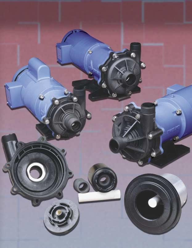 An industrial pump that looks, acts and runs like a heavy duty process pump, MD boasts significant comparison to process pumps and striking constrast to conventional industrial pumps.