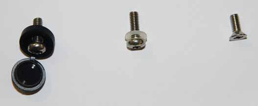 Fixings Side fixing screws Side fixing screws A B C A M4 X 12mm (4)
