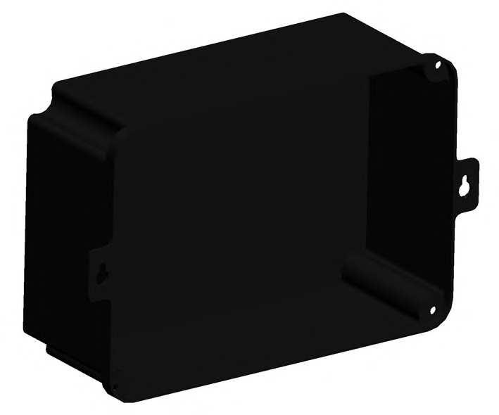 3.3.5 - Cover only option An accessory plastic cover can be provided for a control supplied by the customer (max.