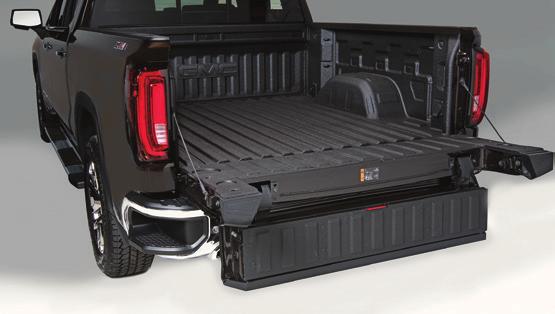 2019 Sierra 1500 MultiPro Tailgate continued from page 1 The tailgate has six functional positions.