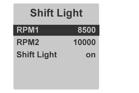 7 COMBINATION INSTRUMENT 63 7.9.21 "Shift Light" 7.9.22 "Heat Grip" L01433-10 Condition The vehicle is stationary. Press the UP or DOWN button until the "Settings" menu appears on the matrix display.
