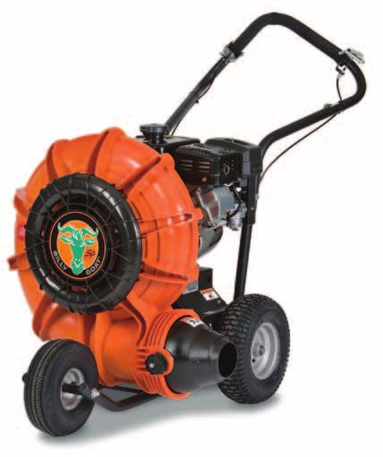 Force Blowers perfect for homeowners at Only 76 lbs! F601S (Subaru) At only 76 pounds, this unit is one of the lightest in its class making it a breeze to roll through the yard.