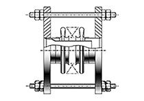 Single Tied Units End thrust as a result of the internal pressure is contained by means of tie rods (the number of which depends on the size of the unit and the pressure