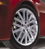 Plus stunning 18-inch alloy wheels framed by aggressive 215/45R18 high-performance tires.
