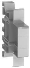 ZLS100 Bus cover DIN rail extensions 10 pack ZLS101 $ Snaps on to ZLS100 and provides 18mm wide mounting