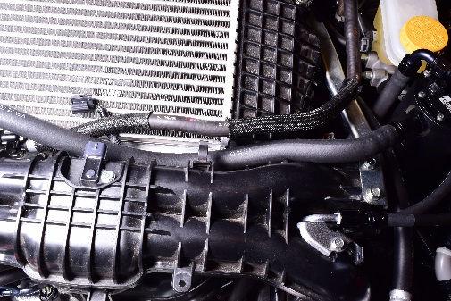 Reinstall the serpentine belt and ensure it is fully engaged on all pulleys.