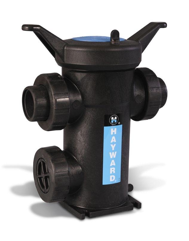 SLC SERIES Springloaded y-check valve Available in PVC Size Range 1" 4" Full Flow Design Closes with No Back Pressure Adjustable Opens from 2 to