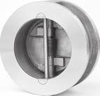Style H Retainerless Wafer Check Valves High Performance Check Valve for Critical Applications For critical applications, Style H retainerless Duo-Chek valves feature a one-piece body with no pin