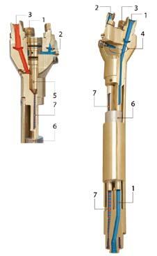 Jetstream is provided with COOLEX valve and the torch set includes aditional equipment according to following specification. Torch type JETSTREAM Art. Nr. Length / dia Gas Connection Incl.