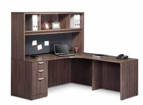 Modern Walnut Available Spring 2012 Hutch With 2 Laminate Doors 15 D x 36 H PL144OH/PL44LD - 71 W List $395 PL140OH/PL40LD - 66 W List $396 PL141OH/PL41LD - 60 W List $385 Available Spring