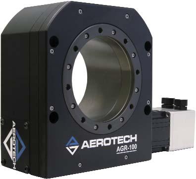 AGR Series Mechanical-Bearing, Worm-Driven Rotary Stage Enhanced speed and load capacity Innovative precision worm-gear assembly (patent pending) provides outstanding accuracy and repeatability over