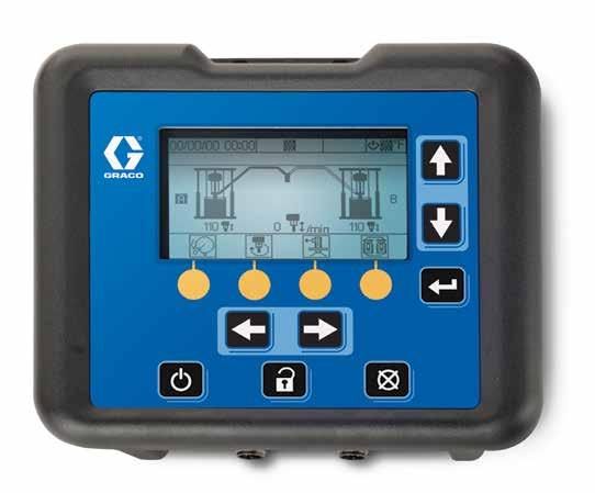 Advanced Controls The Rules Have Changed Advanced, intuitive controls The electronic controls on Graco Supply Systems help you monitor and control critical factors through an