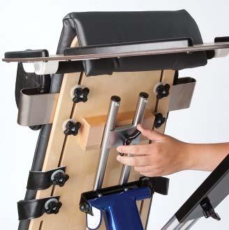 PRONE STANDERS Adjusts easily to your client s needs