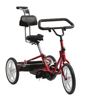TRICYCLES How to buy 1. Measure your client to determine the size you need. (See dimension chart for help.) 2. Select the appropriate Rifton tricycle and color. 3. Choose the accessories you need.